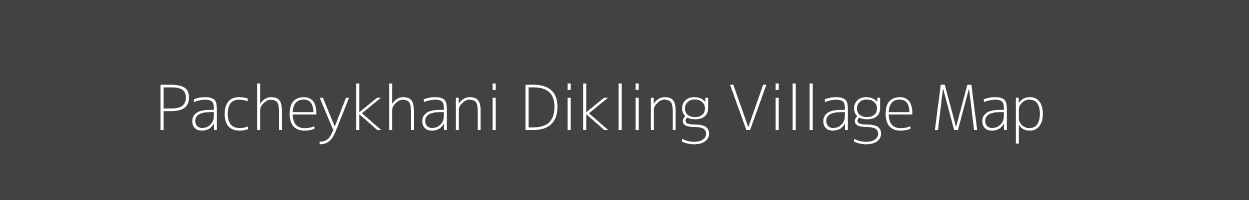 Map of Pacheykhani Dikling Village in Sikkim Image