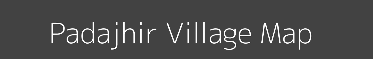 Map of Padajhir Village in Madhya Pradesh Image