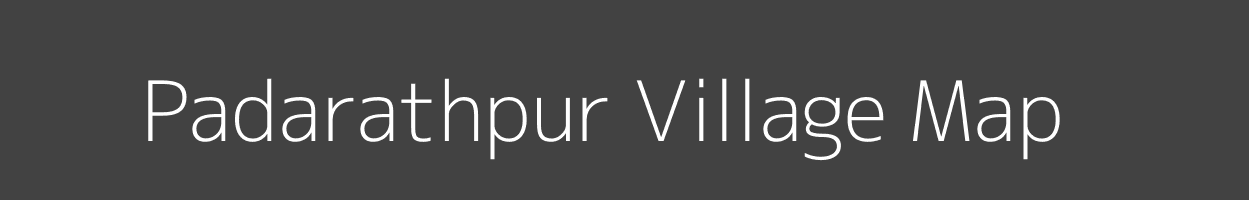 Map of Padarathpur Village in Uttar Pradesh Image