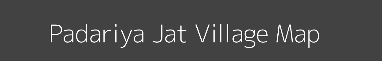 Map of Padariya Jat Village in Madhya Pradesh Image