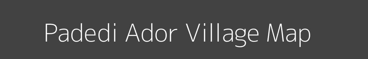 Map of Padedi Ador Village in Gujarat Image