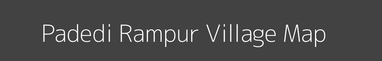 Map of Padedi Rampur Village in Gujarat Image