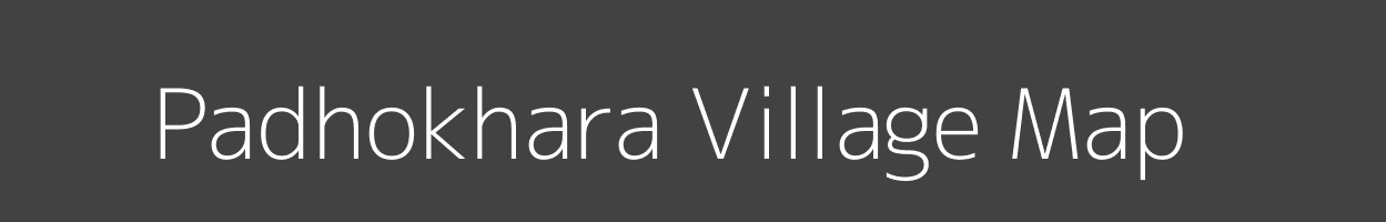 Map of Padhokhara Village in Uttar Pradesh Image