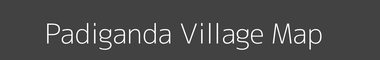 Map of Padiganda Village in Uttar Pradesh Image