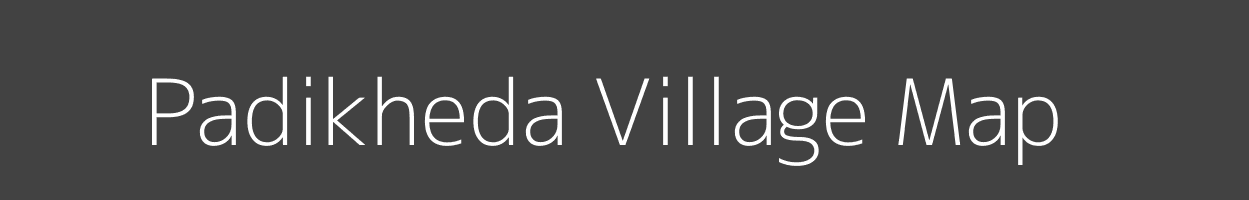 Map of Padikheda Village in Madhya Pradesh Image