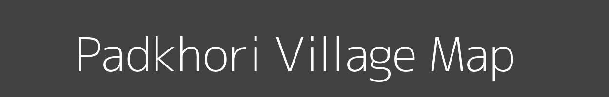 Map of Padkhori Village in Uttar Pradesh Image