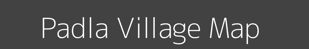 Map of Padla Village in Madhya Pradesh Image