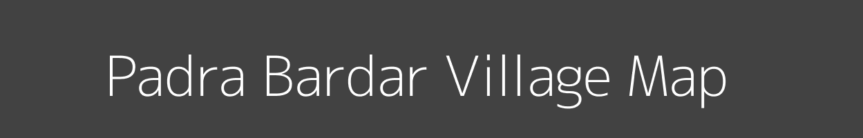 Map of Padra Bardar Village in Rajasthan Image