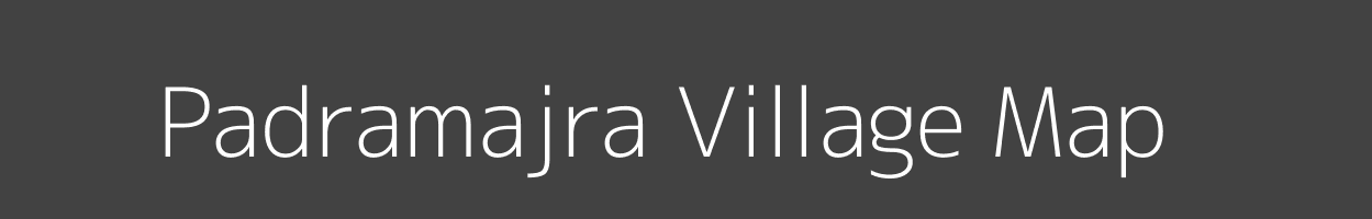 Map of Padramajra Village in Madhya Pradesh Image