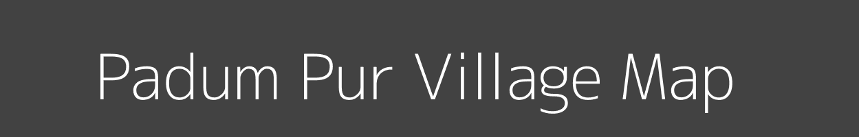 Map of Padum Pur Village in Uttar Pradesh Image