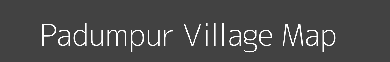 Map of Padumpur Village in Uttar Pradesh Image