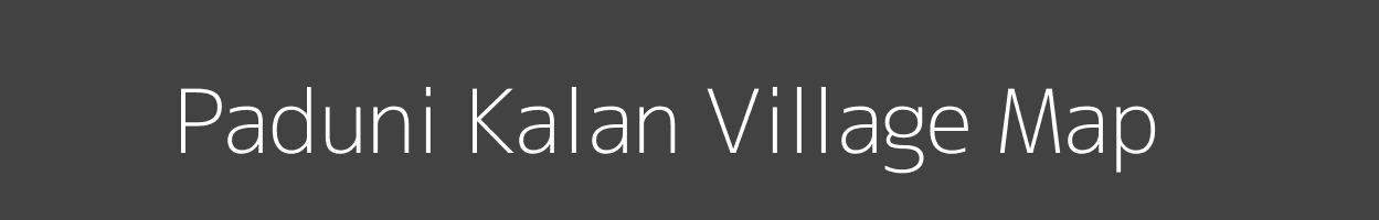 Map of Paduni Kalan Village in Madhya Pradesh Image