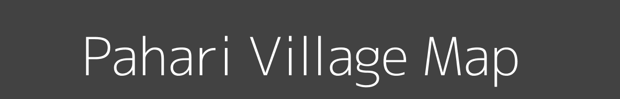 Map of Pahari Village in Uttar Pradesh Image