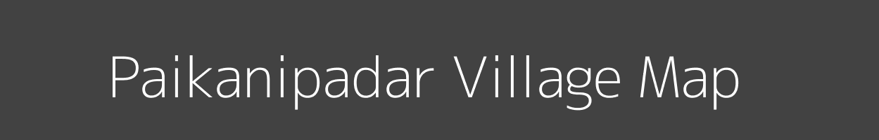 Map of Paikanipadar Village in Odisha Image