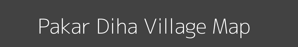 Map of Pakar Diha Village in Uttar Pradesh Image