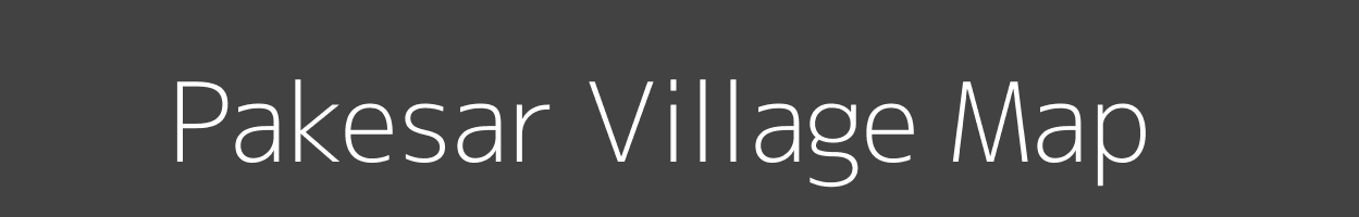 Map of Pakesar Village in Uttar Pradesh Image