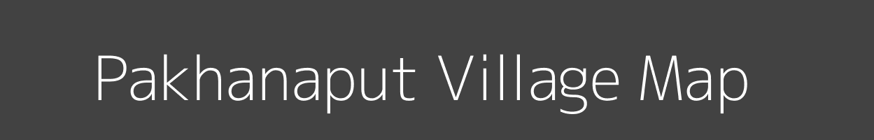 Map of Pakhanaput Village in Odisha Image