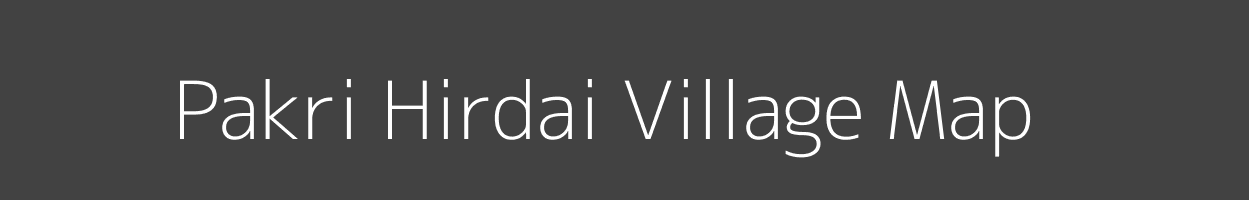 Map of Pakri Hirdai Village in Uttar Pradesh Image