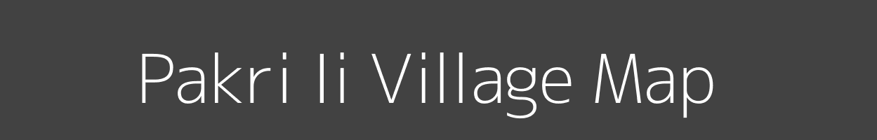 Map of Pakri Ii Village in Uttar Pradesh Image