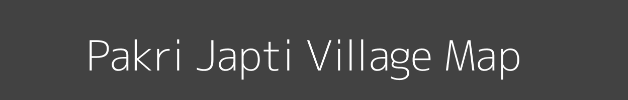 Map of Pakri Japti Village in Uttar Pradesh Image