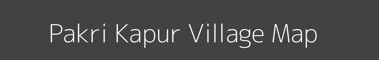 Map of Pakri Kapur Village in Bihar Image