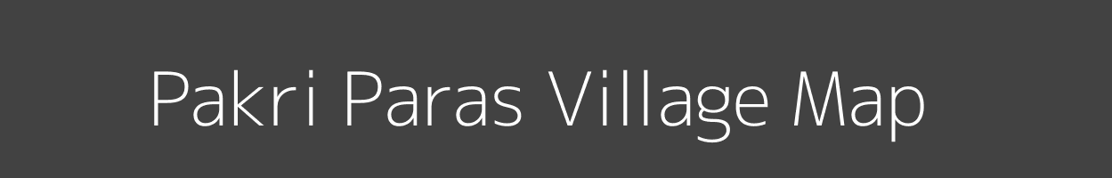 Map of Pakri Paras Village in Bihar Image