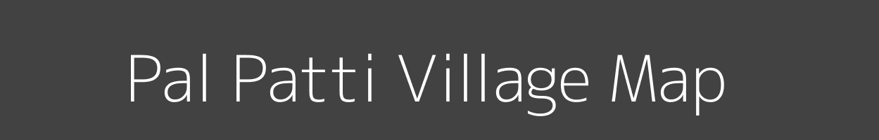 Map of Pal Patti Village in Uttar Pradesh Image