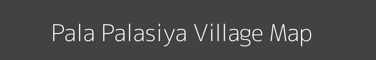 Map of Pala Palasiya Village in Madhya Pradesh Image