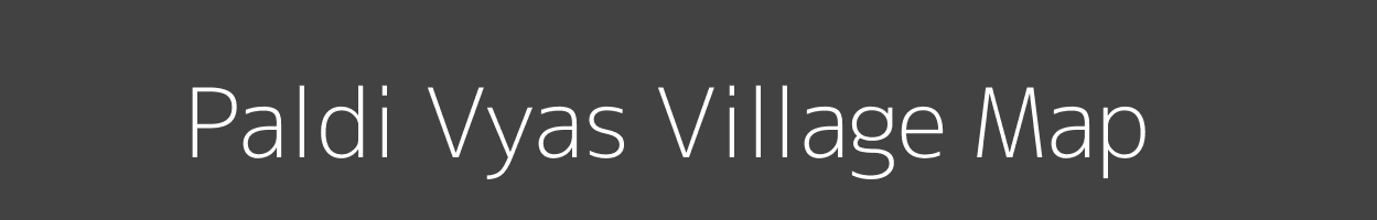 Map of Paldi Vyas Village in Gujarat Image