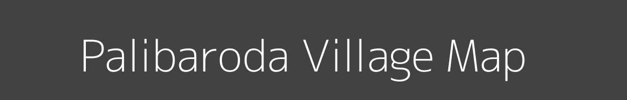 Map of Palibaroda Village in Madhya Pradesh Image