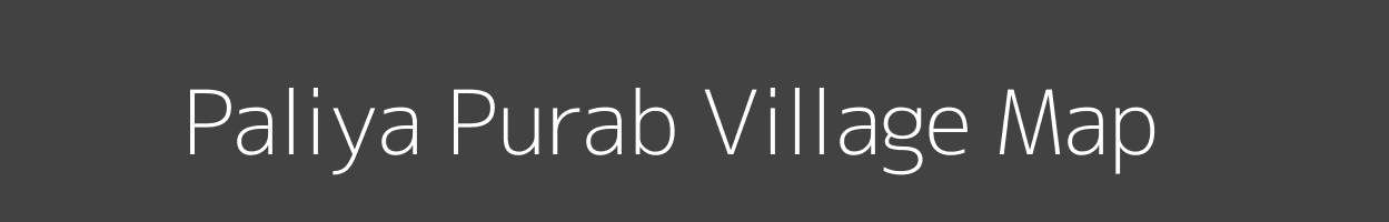 Map of Paliya Purab Village in Uttar Pradesh Image