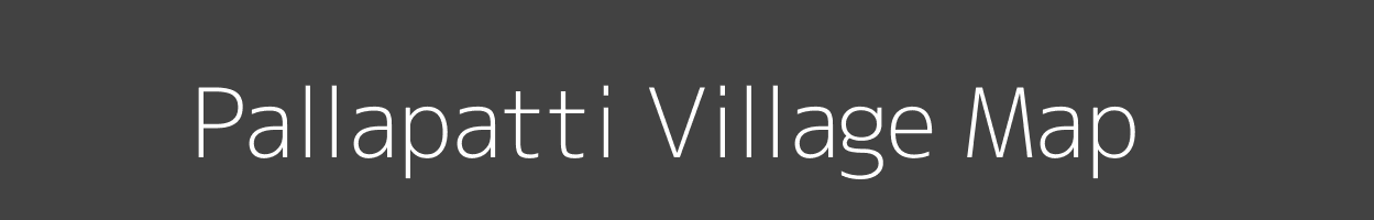 Map of Pallapatti Village in Tamil Nadu Image