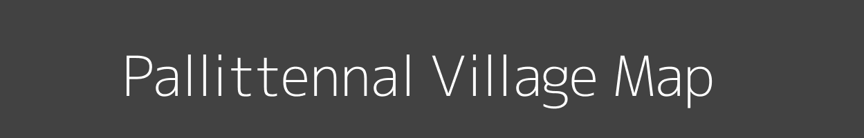 Map of Pallittennal Village in Tamil Nadu Image