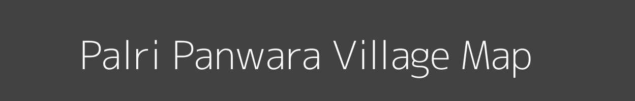 Map of Palri Panwara Village in Rajasthan Image