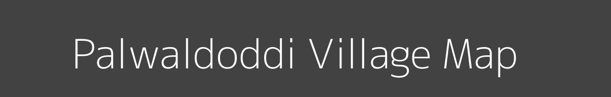 Map of Palwaldoddi Village in Karnataka Image