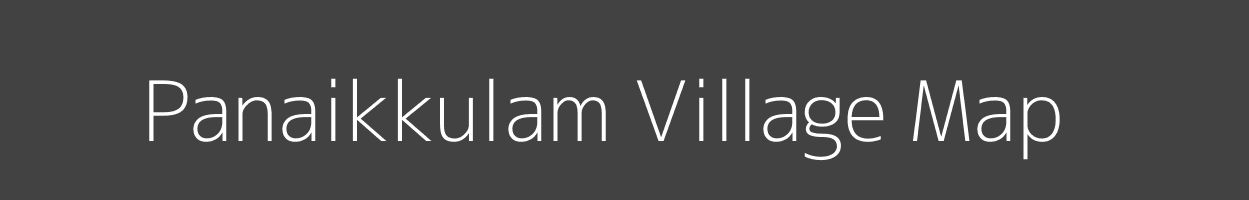 Map of Panaikkulam Village in Tamil Nadu Image