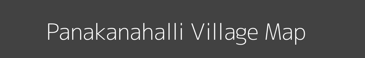 Map of Panakanahalli Village in Karnataka Image