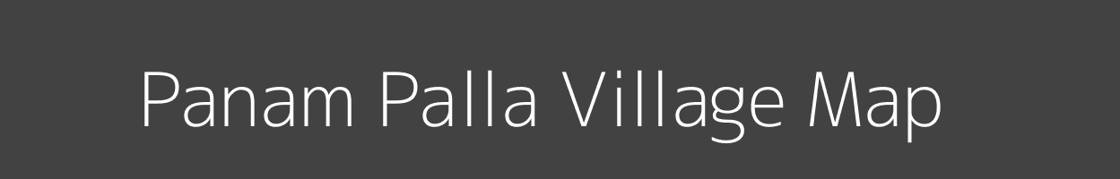 Map of Panam Palla Village in Gujarat Image
