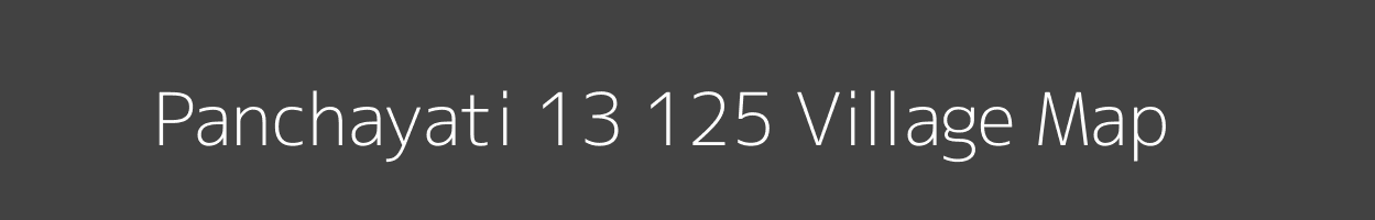 Map of Panchayati 13 125 Village in Himachal Pradesh Image