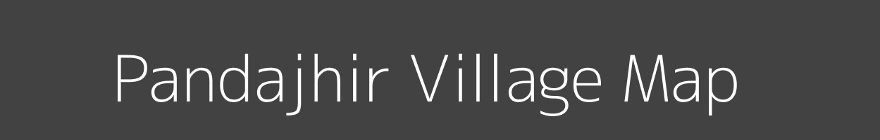 Map of Pandajhir Village in Madhya Pradesh Image