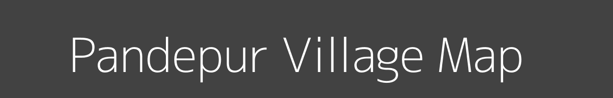 Map of Pandepur Village in Uttar Pradesh Image