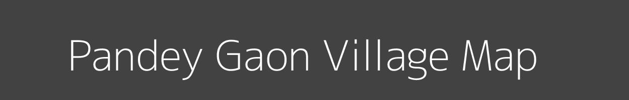 Map of Pandey Gaon Village in Uttarakhand Image