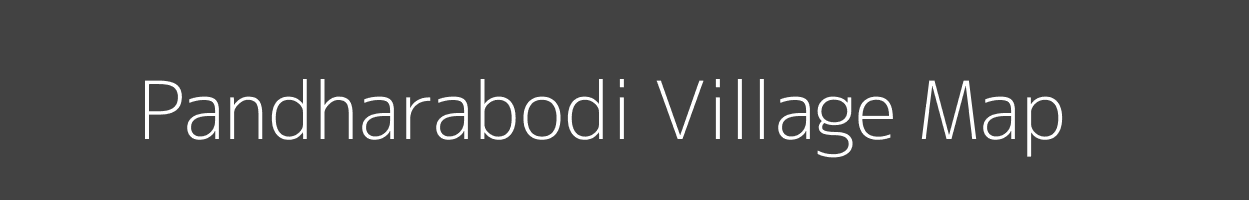 Map of Pandharabodi Village in Maharashtra Image