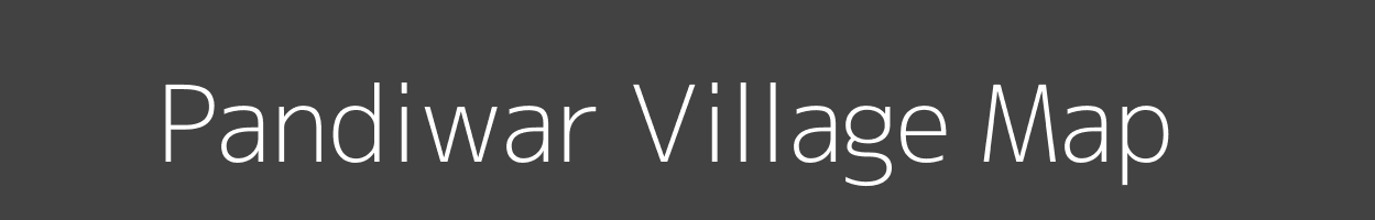 Map of Pandiwar Village in Uttar Pradesh Image