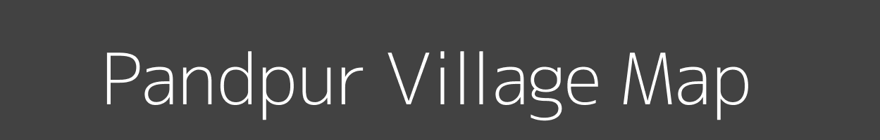 Map of Pandpur Village in Madhya Pradesh Image