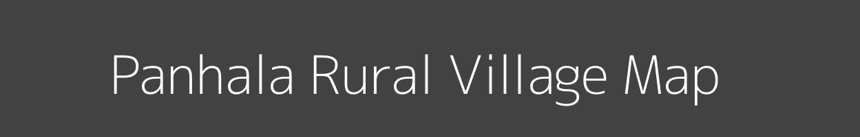 Map of Panhala Rural Village in Maharashtra Image