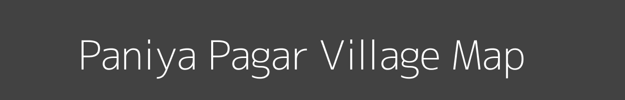 Map of Paniya Pagar Village in Jharkhand Image