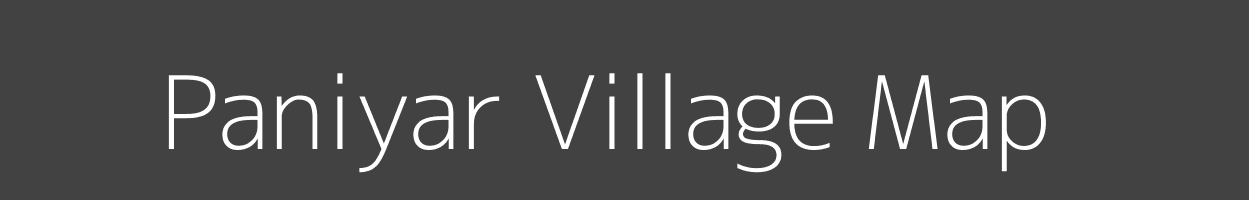 Map of Paniyar Village in Madhya Pradesh Image