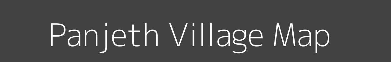 Map of Panjeth Village in Uttar Pradesh Image