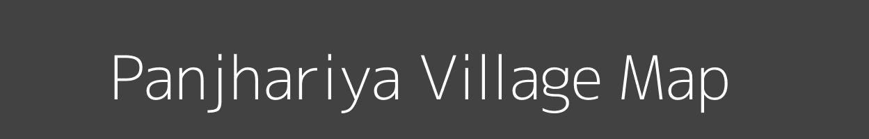 Map of Panjhariya Village in Madhya Pradesh Image